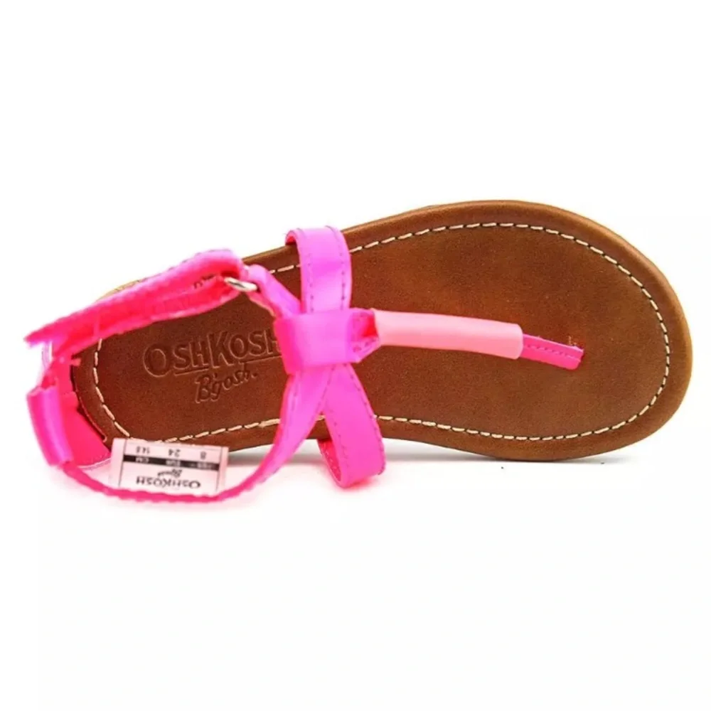 - OshKosh Pink Patent Leather Gladiator Sandals! NEW!